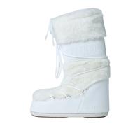 Icon Faux-Fur Boots - female - Moon Boot - Winter Boots - White - 9 UK - Shoes 9 UK