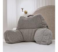icon Fleece Reading Support Pillow - Grey