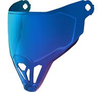Icon ForceShield 22.06 mirrored Visor, Iridium Blue, One size