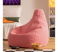 icon Gaming Performance Mesh Recliner Bean Bag in Pale Pink | Size: Medium ICON Pale Pink Medium