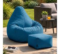 icon Recliner Indoor Outdoor Bean Bag & Pouffe Teal Green Bean Bag Chair