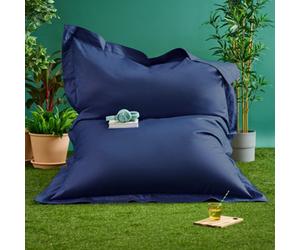 Icon Giant Indoor Outdoor Bean Bag Floor Cushion Navy