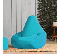 icon Highback Gaming Beanbag Indoor And Outdoor Aqua Blue Set Of 2