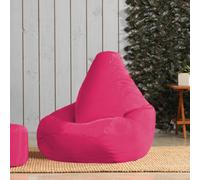 Highback Gaming Beanbag, Indoor and Outdoor (2-Pack) ICON Pink One Size
