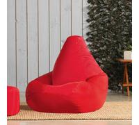 Highback Gaming Beanbag, Indoor and Outdoor (2-Pack) ICON Red One Size