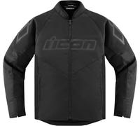 Icon Hooligan Motorcycle Textile Jacket, black, size XL for Men