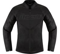 Icon Hooligan Motorcycle Textile Jacket Ladies, black, size 3XL for Women