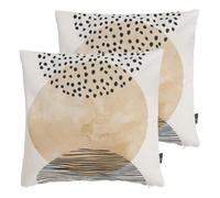icon Indoor And Outdoor Mono Sunset Kyoto Set Of 2 Waterproof Filled Cushion