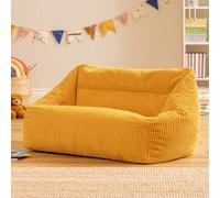 Icon Kids Cecila Jumbo Cord Sofa Bean Bag, Ochre