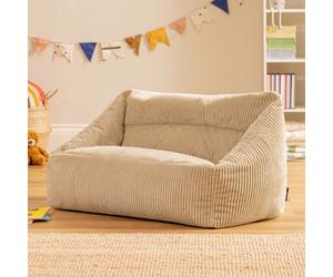 Icon Kids Cecila Jumbo Cord Sofa Bean Bag, Stone