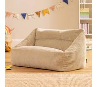 icon Kids Cecilia Jumbo Cord Sofa Bean Bag in Stone ICON Stone