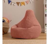 icon Kids Bean Bag Recliner, Dalton, Corduroy in Light Pink ICON Light Pink