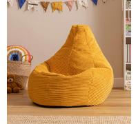 icon Kids Dalton Corduroy Bean Bag Yellow