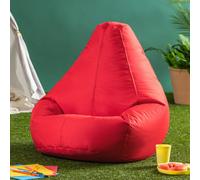 Icon Kids Dalton High Back Bean Bag Indoor Outdoor Red