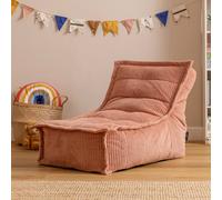 icon Kids Dolce Jumbo Cord Lounger Bean Bag in Dusty Pink | Size: Medium ICON Dusty Pink Medium