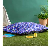 icon Kids Giant Bean Bag Floor Cushion Confetti Print Blue