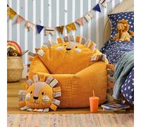 Icon Kids Leon Lion Dome And Cushion Bundle Jumbo Cord, Ochre