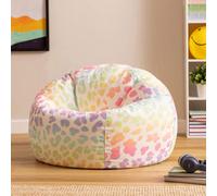 Icon Kids Ombre Leopard Print Dome Bean Bag