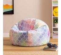 Icon Kids Ombre Mermaid Print Dome Bean Bag