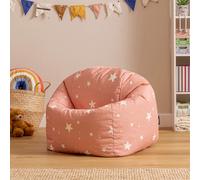 Icon Kids Starry Skies Bean Bag Chair Pink Childrens Bean Bags