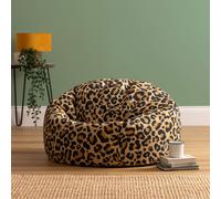 icon Kingston Bean Bag Dome, Kyoto Leopard Print | Size: Medium ICON Multicolor Medium