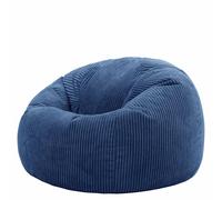 icon Kingston Beanbag, Corduroy in Blue | Size: Medium ICON Blue Medium