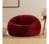 icon Kingston Beanbag, Corduroy in Burgundy | Size: Medium ICON Burgundy Medium