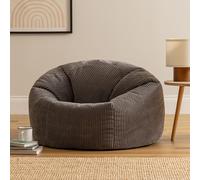 icon Kingston Beanbag, Corduroy in Charcoal ICON Charcoal