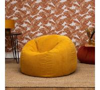 icon Kingston Beanbag, Corduroy in Yellow ICON Yellow