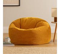 Classic Cord Bean Bag - Yellow
