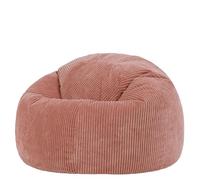 icon Kingston Cord Bean Bag with Filling Included, Pink
