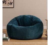 icon Kingston XL Jumbo Cord Classic Dome Bean Bag in Teal | Size: Extra Large ICON Teal Extra Large