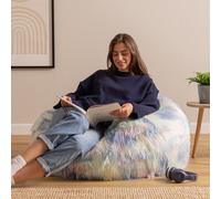 icon Kingston Faux Fur Classic Dome Bean Bag ICON Multicolor