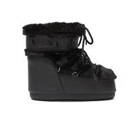 Icon Low Faux Fur Boot - female - Moon Boot - Winter Boots - Black - 3 UK - Shoes 3 UK