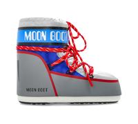 Moon Boot Snow boots MB ICON LOW SPACE RACING in Silver 3.5 kid / 5