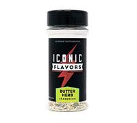 ICON Meals Gluten Free Zero Calorie Seasonings, Meal Prep, Flavor Enhancer, Keto Approved, Real Ingredients, Amazing Taste, Low Carb (Butter Herb)