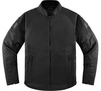 Icon Mesh AF 2023 Motorcycle Textile Jacket, black, size S for Men