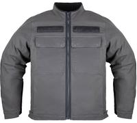 Icon Mototanker, textile jacket M Grey