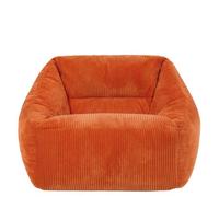 Icon Natalia Jumbo Cord Armchair Bean Bag, Terracotta