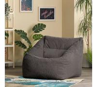 icon Natalia Large Beanbag Corduroy Charcoal