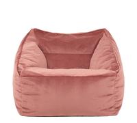 Icon Natalia Velvet Armchair Bean Bag, Pink