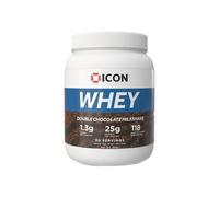 ICON Nutrition Grass Fed Whey Protein Powder (960g, Double Chocolate Milkshake)