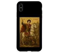 Icon of Saint George Riding His Horse and Slaying the Beast Case for iPhone XS Max