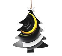 icon of the number 9 Wooden Tree Ornaments Christmas Tree Shape 1 PC, Vintage Hanging Holiday Decorations, Souvenir Holiday Decor