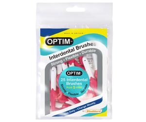 Icon Optim Standard pink 0.4mm Interdental Brushes Pack of 25