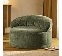 Icon Orb Accent Chair Woven Chenille, Olive