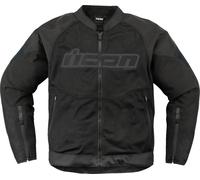 Icon Overlord3 Mesh Motorcycle Jacket Black