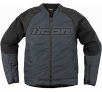 Icon Overlord3 Motorcycle Textile Jacket, dark grey/black, size M
