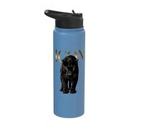 Icon Panther Glam Animals Stainless Steel Insulated Water Bottle