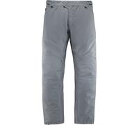 Icon PDX 3 waterproof Motorcycle Textile Pants, grey, size M for Men